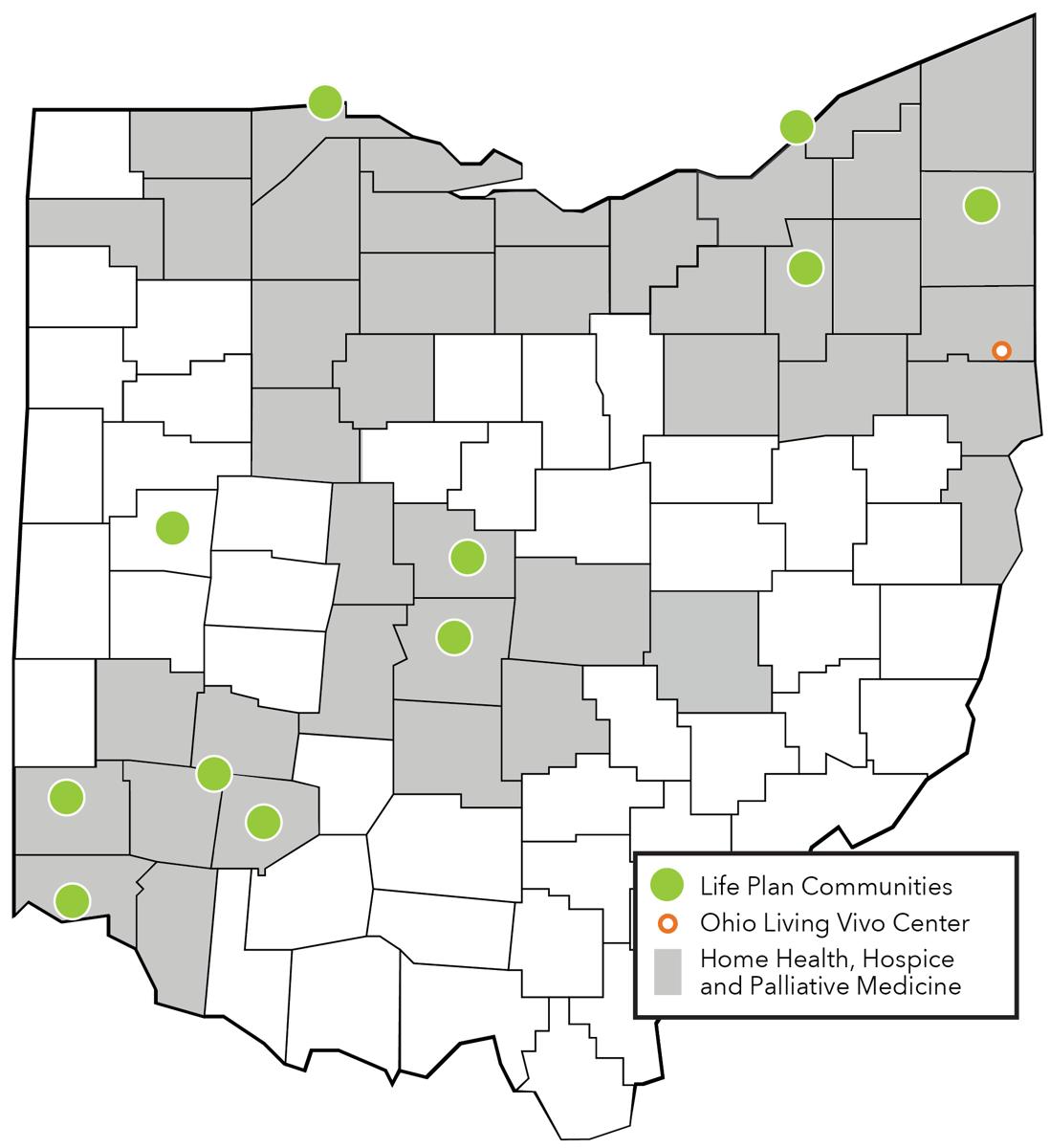 Find Ohio Living Communities Near You | Explore Our Locations